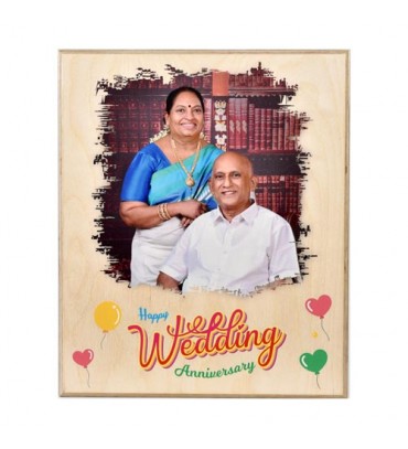 Customized Wooden Photo Frame for Wedding Anniversary (WA02)