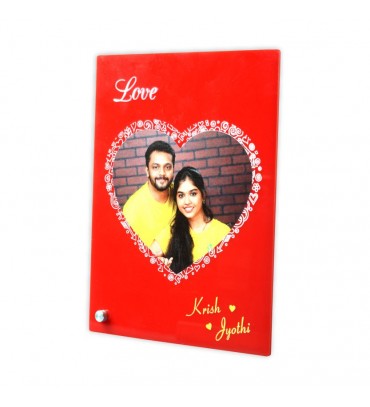 Acrylic Photo Plaque | Wedding Gifts (AMASK02) 