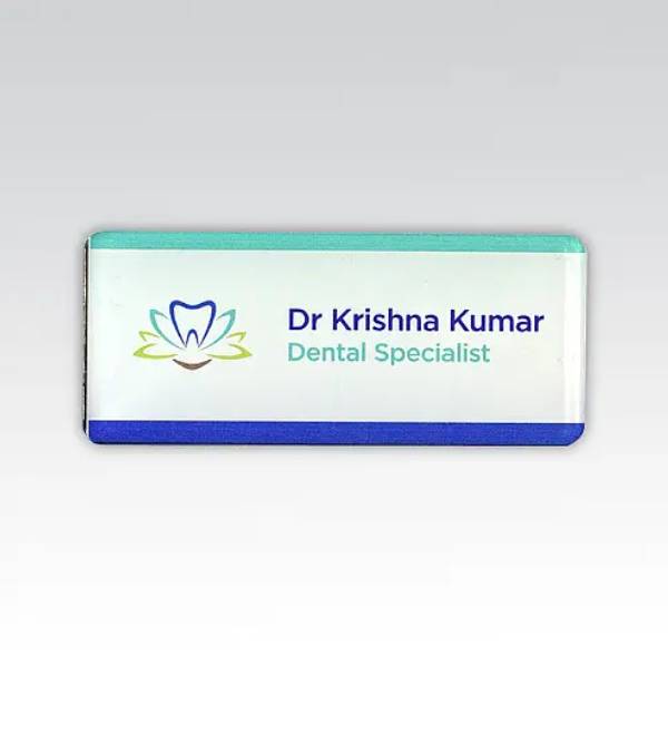 Rounded rectangle shape badge