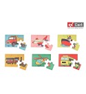 Farm Theme Puzzles for Kids, 24 Piece Wooden Jigsaw Toys