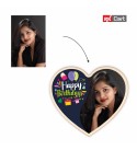 Heart shape wooden plaque | Birthday gifts RK-HEARTHB01