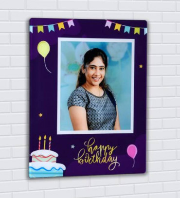 Acrylic Photo Plaque | Birthday Gifts (AHB02) 