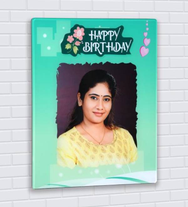 Acrylic Photo Plaque | Birthday Gifts (AHB01)