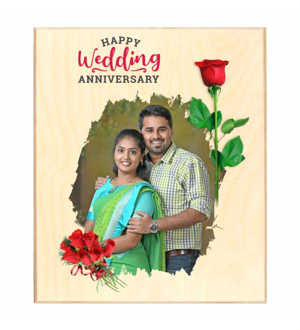 Customized Wooden Frame for Wedding Anniversary