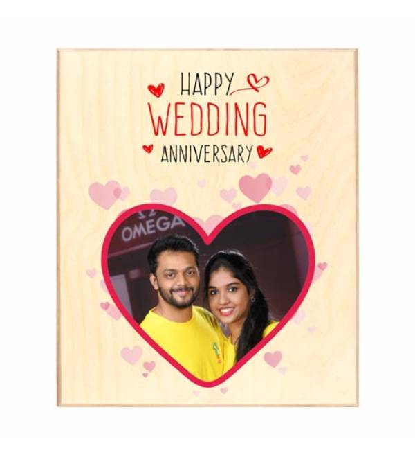 Customized Wooden Frame for Wedding Anniversary