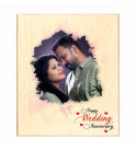 Gift Ideas on wooden photo frame for wedding anniversary (WA11)